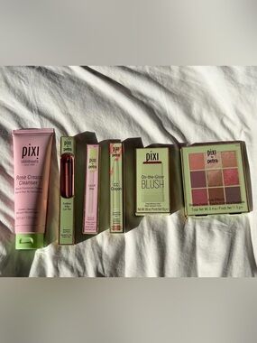 Pixi On-the-Glow Blush & Lip/Face Set — Peach, Pink